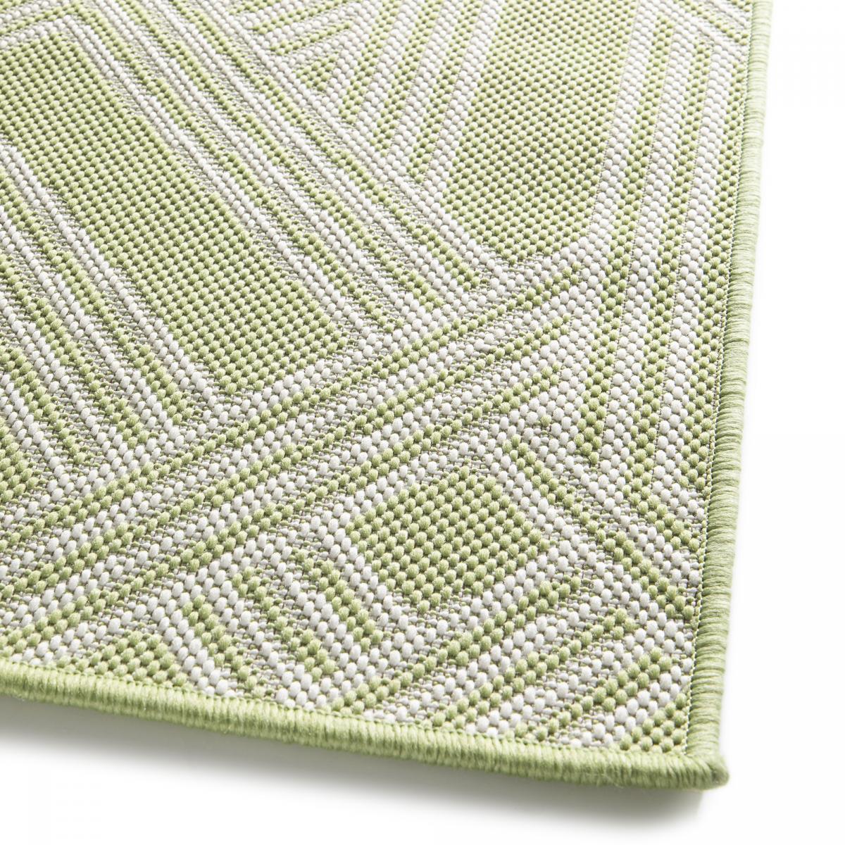 Tapis extérieur vert 160x230 cm