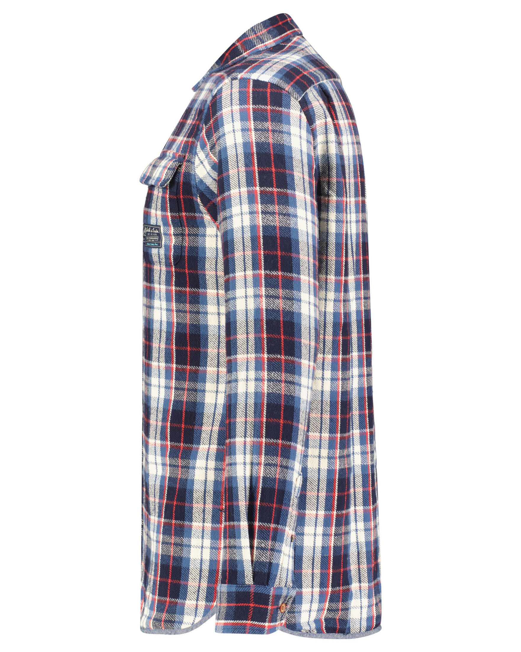 Scotch & Soda| Herren Flanellhemd Regular Fit Langarm