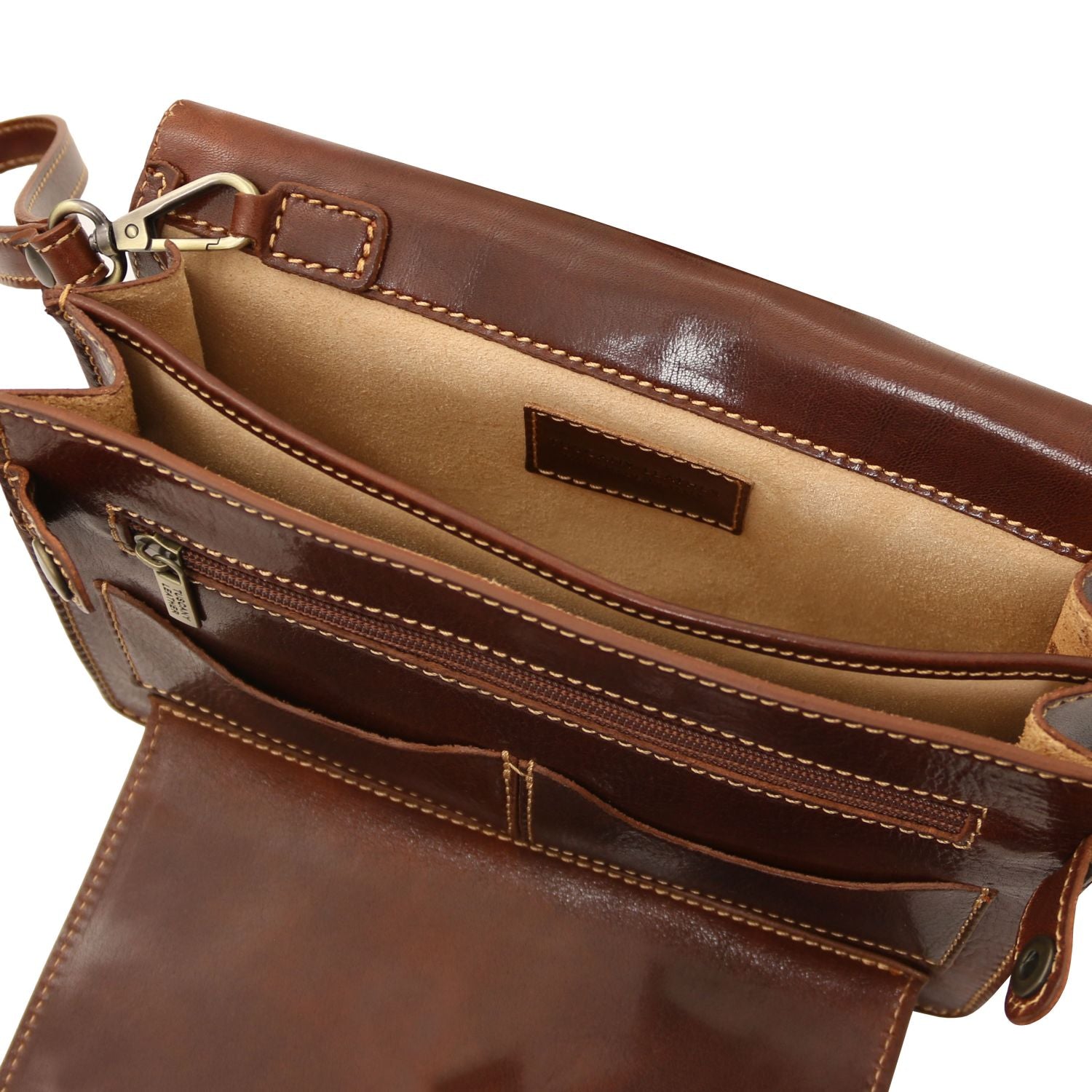 TL8075 – Max – leren handy wrist bag