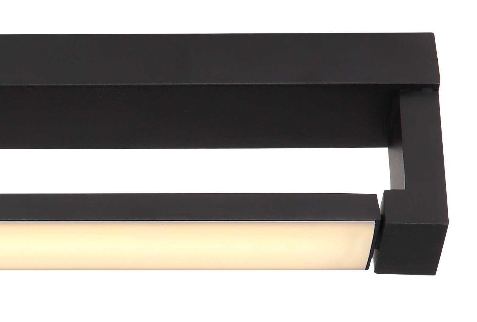 LED-Wandleuchte - schwarz-matt - drehbar - 44 cm