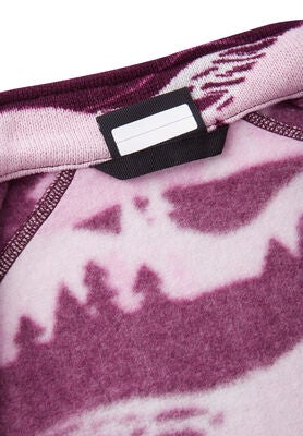 Reima Ornament Fleecejakke, Cold Pink