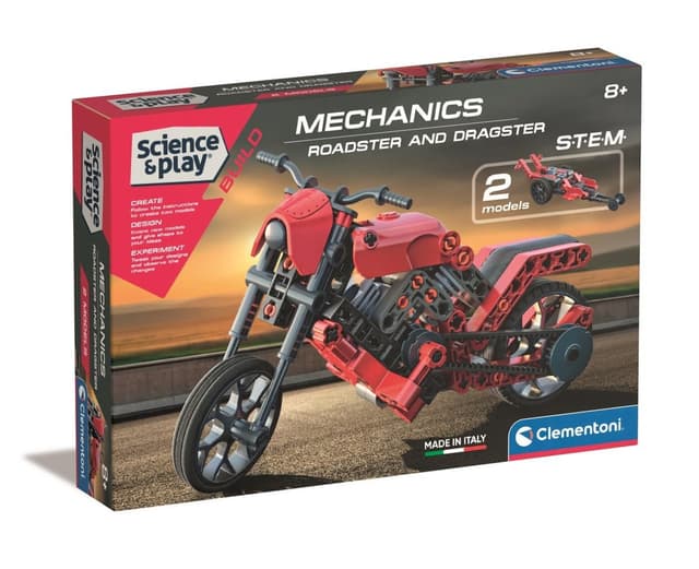 Clementoni Mekanisk laboratorium Roadster og Dragster