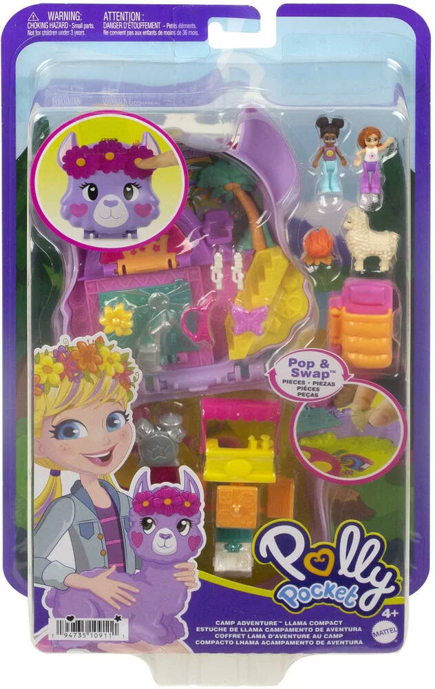 POLLY POCKET COFFRET AVENTURE DU LLAMA