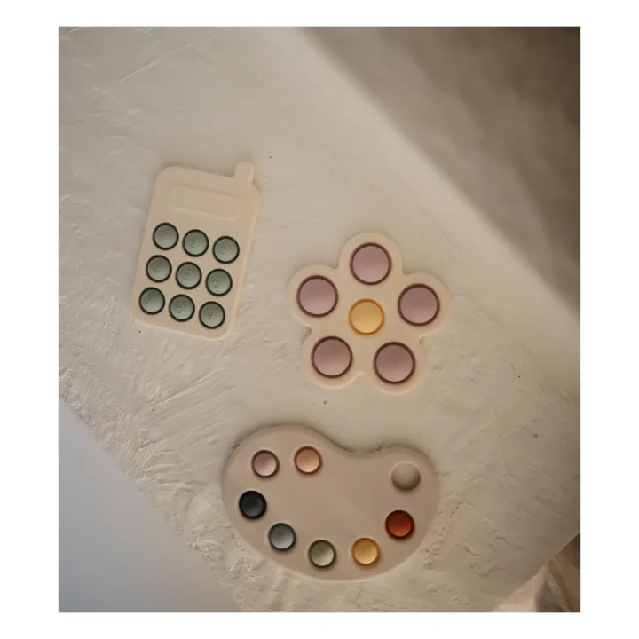 Mushie Jouet pop it en silicone | Lilas