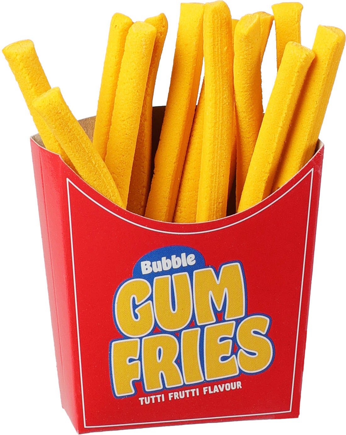 Kauwgom frietjes met tutti frutti smaak 9 gr