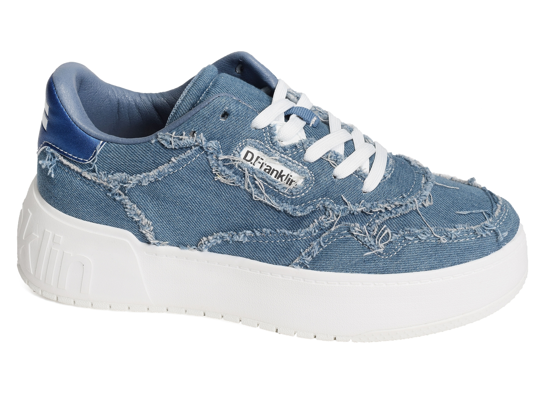 Court frayed jeans