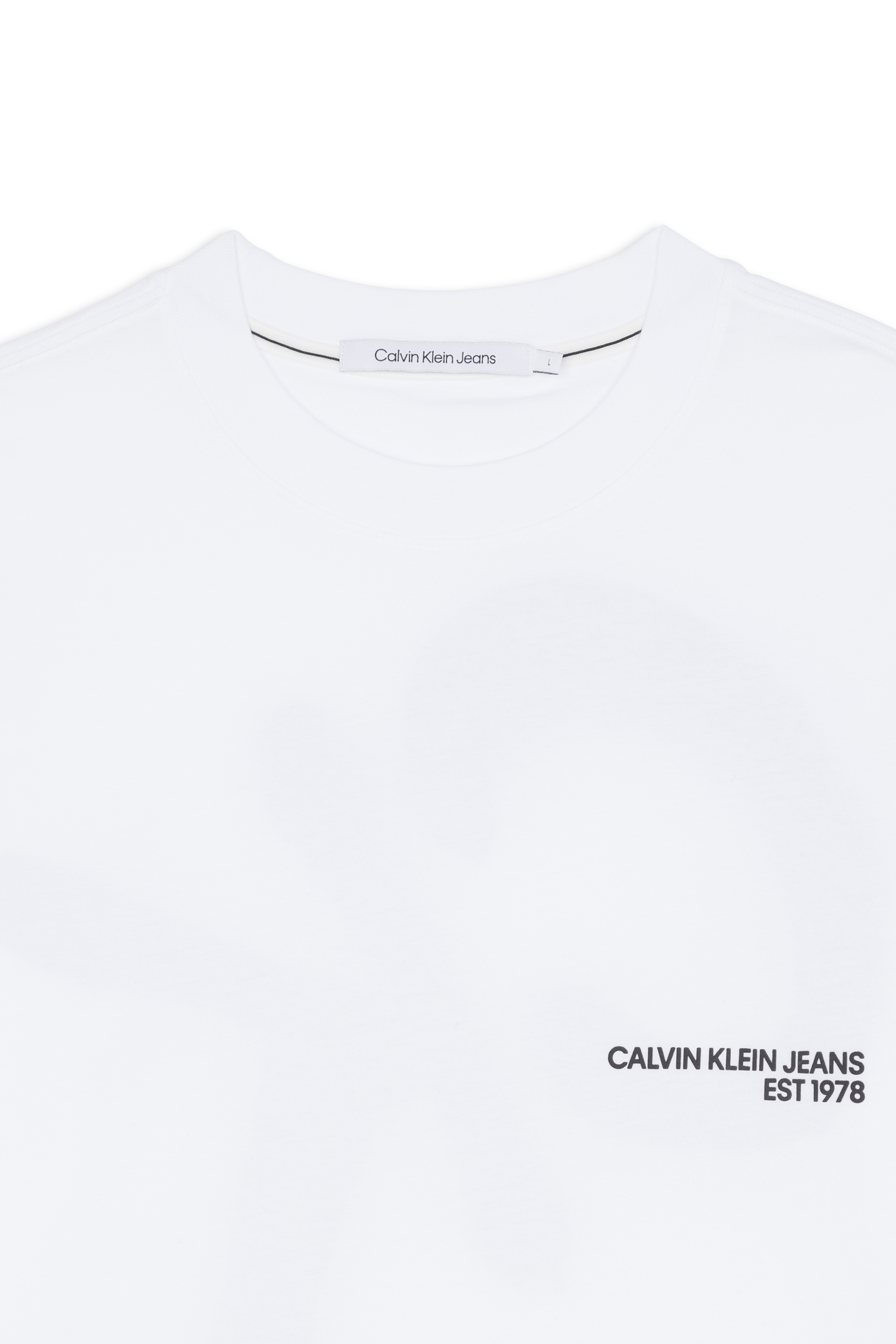 CALVIN KLEIN JEANS T-shirt  CK SPRAY TEE Blanc