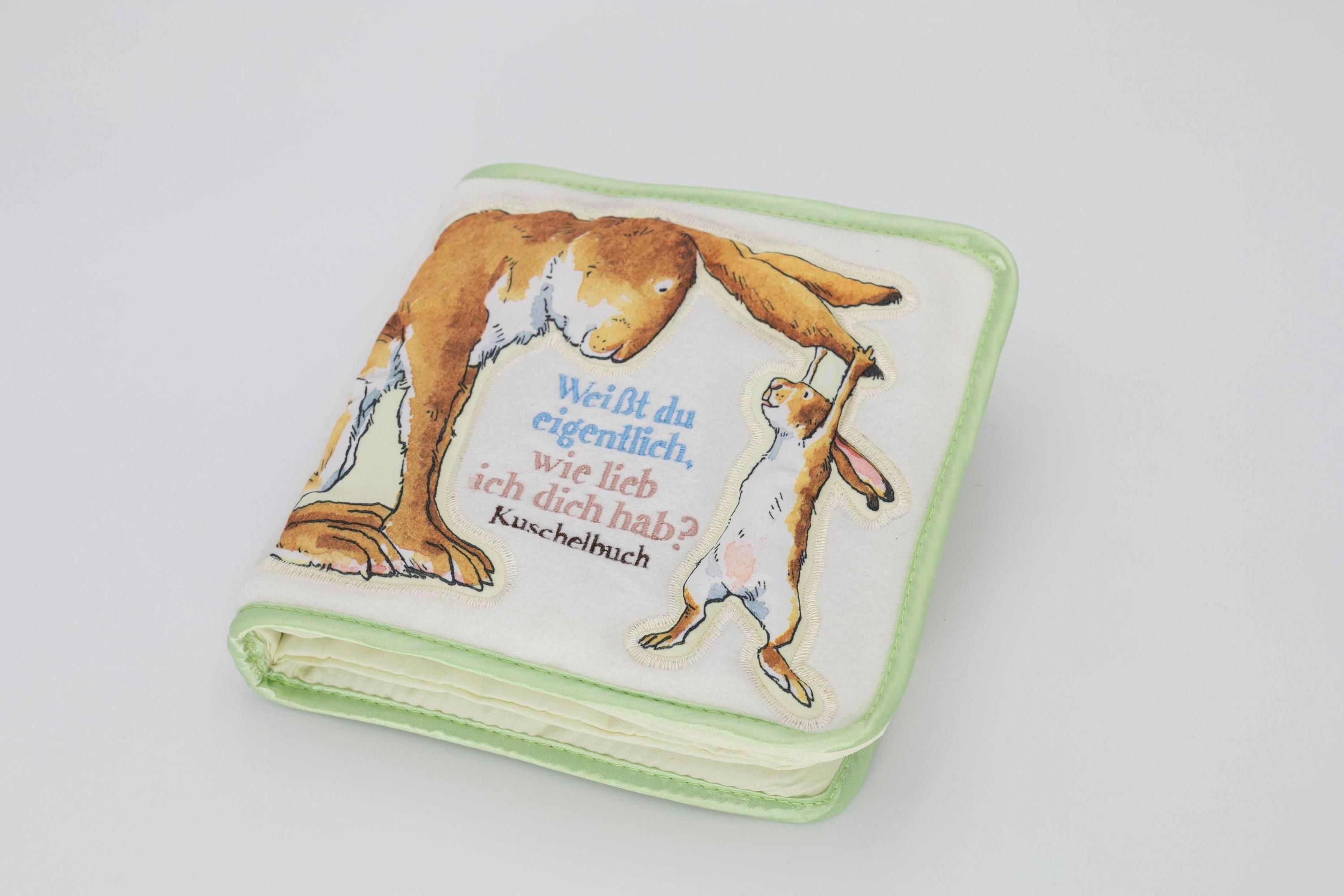 Weißt du eigentlich, wie lieb ich dich hab?, Stoffbilderbuch