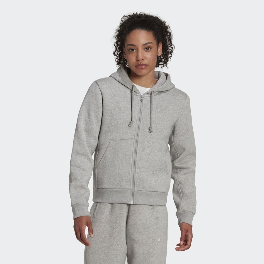 adidas Sweat à Capuche ALL SZN Fleece - Gris Femme