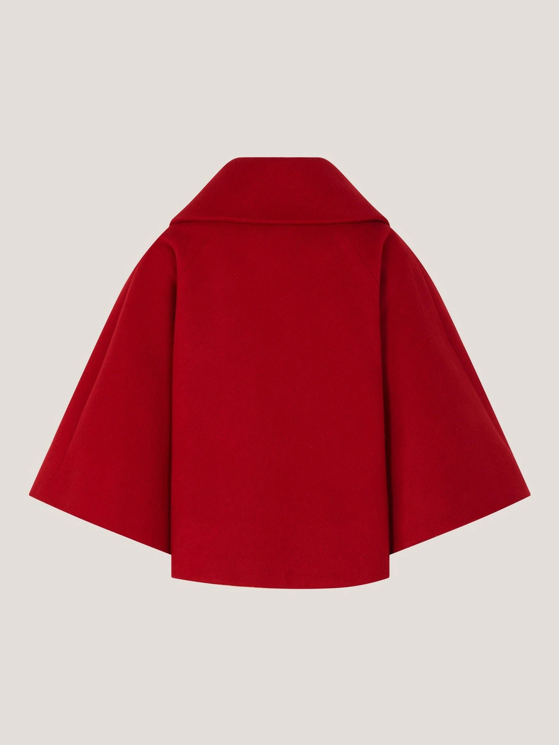 Monsoon Velvet Bow Cape