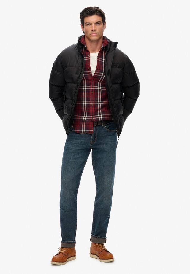 Superdry Steppjacke »NON HOODED TECH PADDED JKT« ohne Kapuze