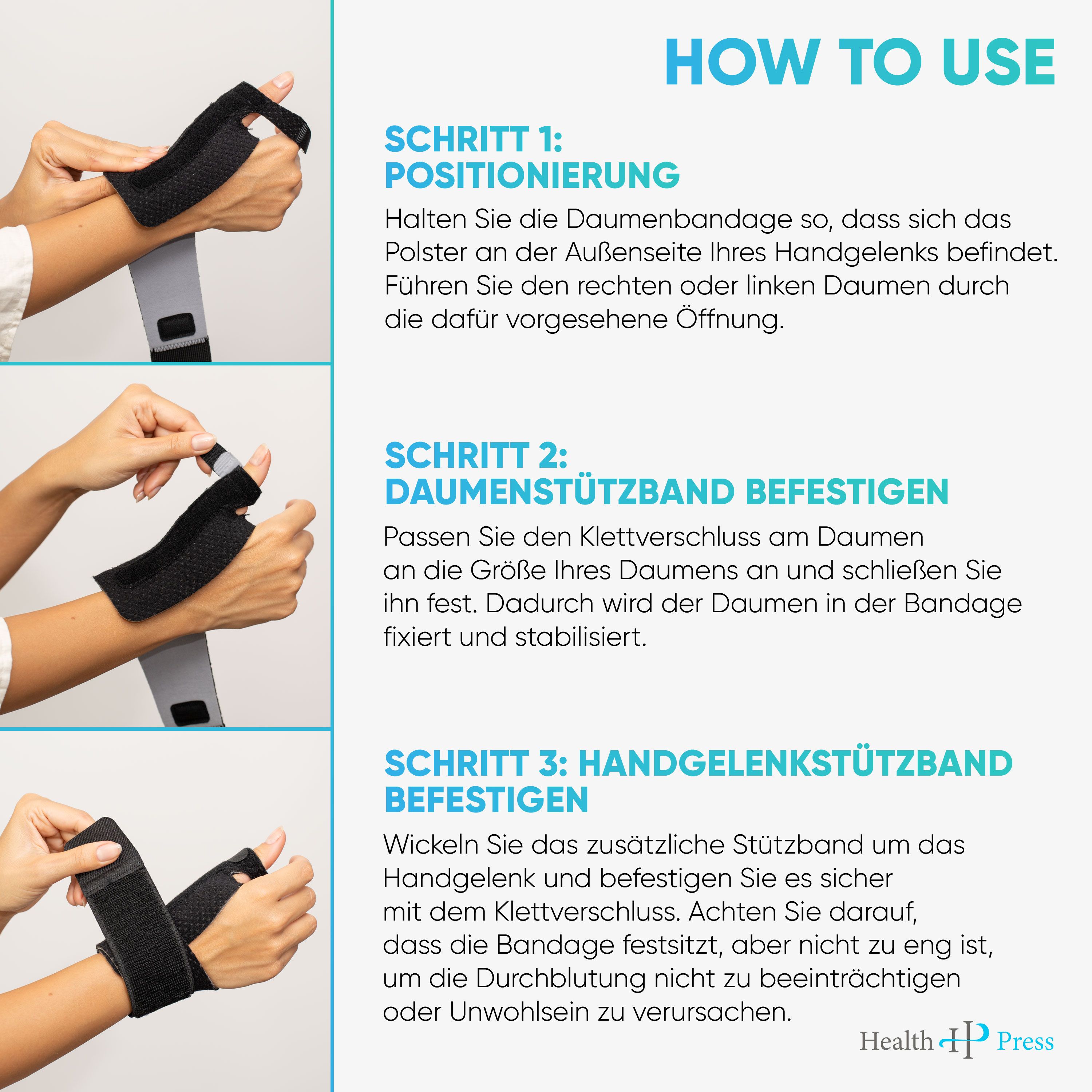 Health Press Daumenbandage