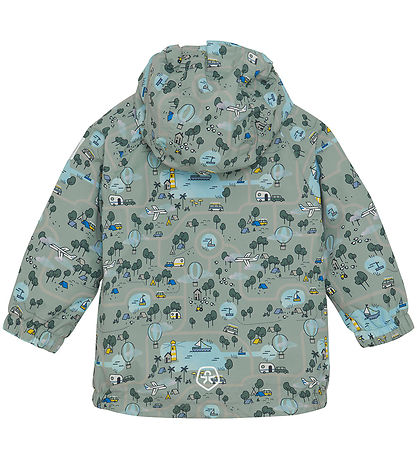 Color Kids Sommerjacke - Eisberg Green m. Print