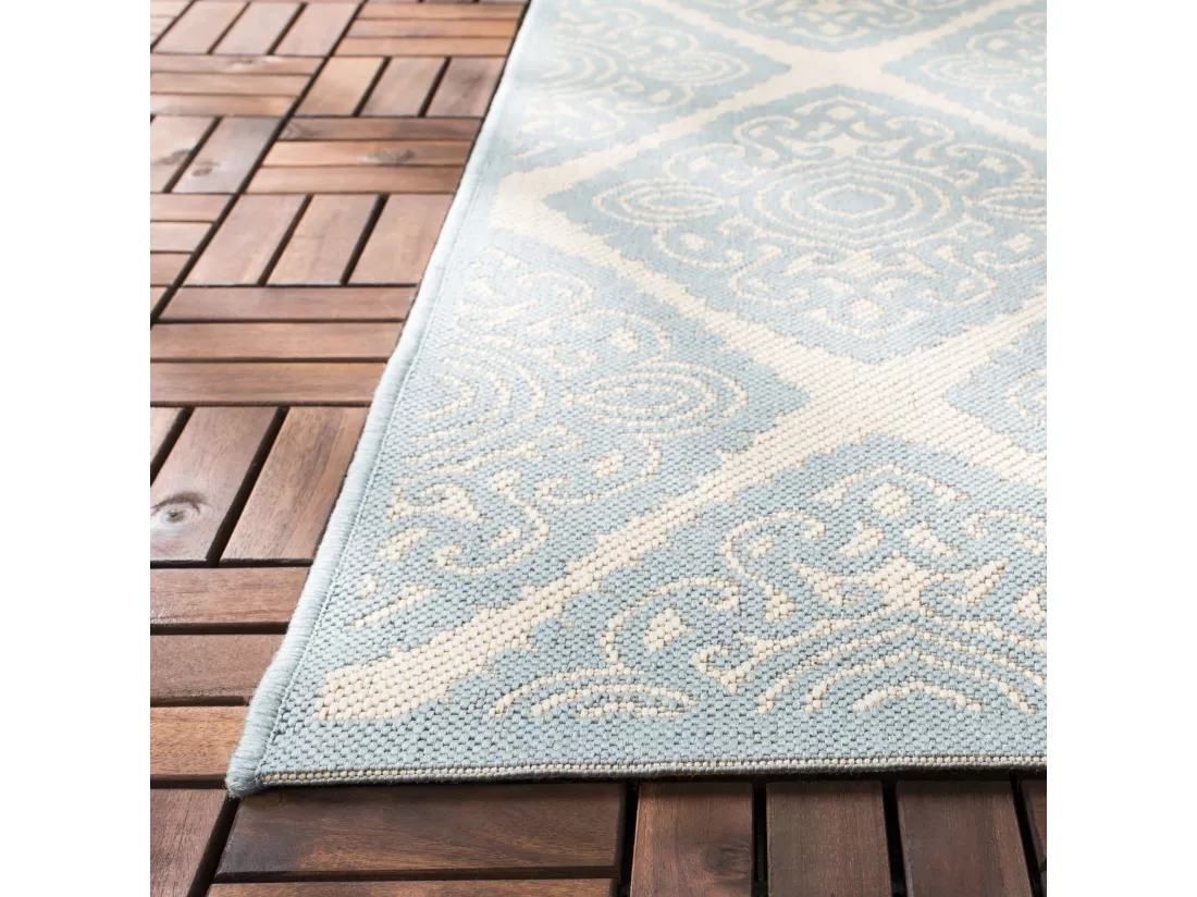 Tapis Cream & Aqua 79 X 152 cm - Salina