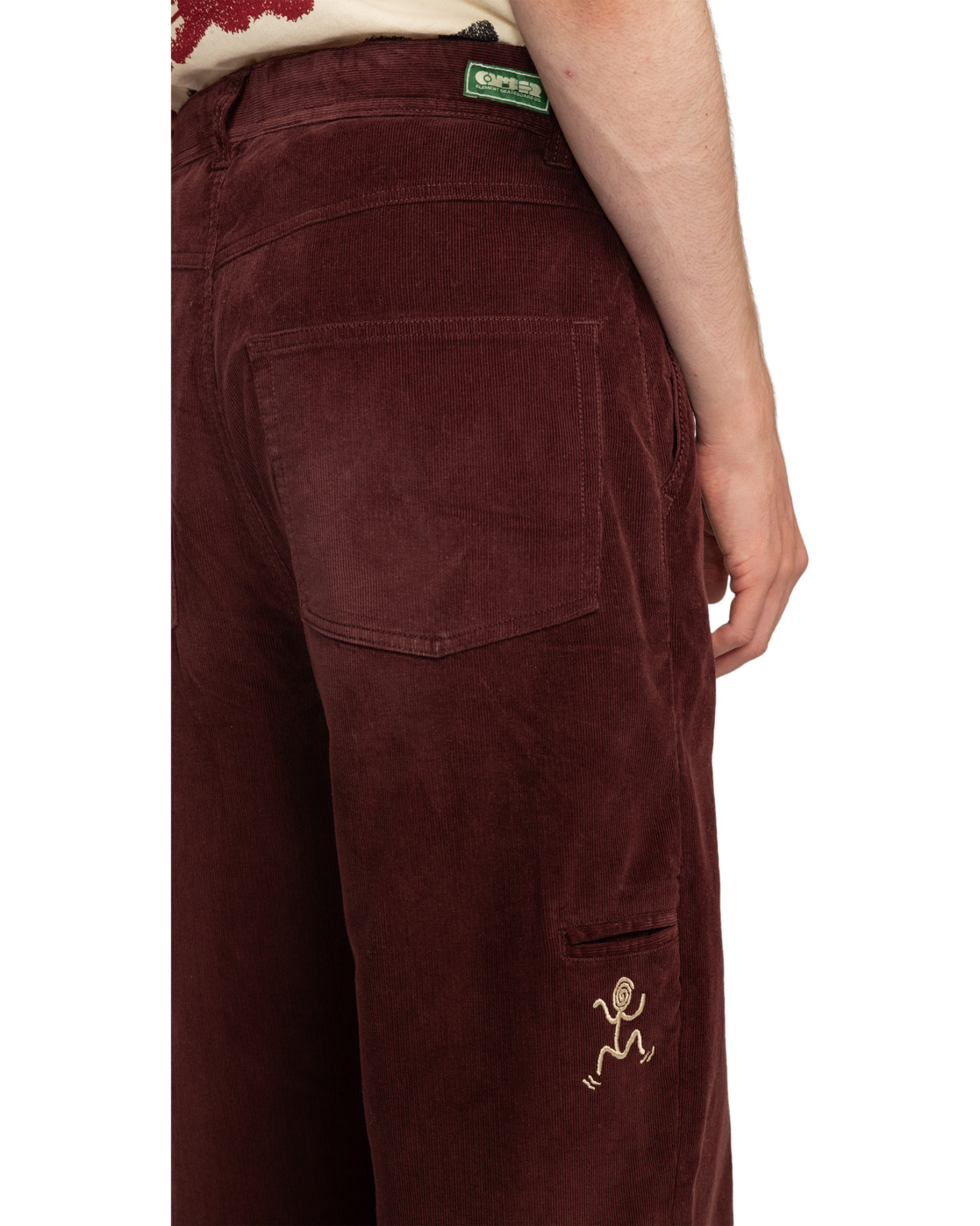 Element OCNC Fallon Cord Pant Decadent Chocolate