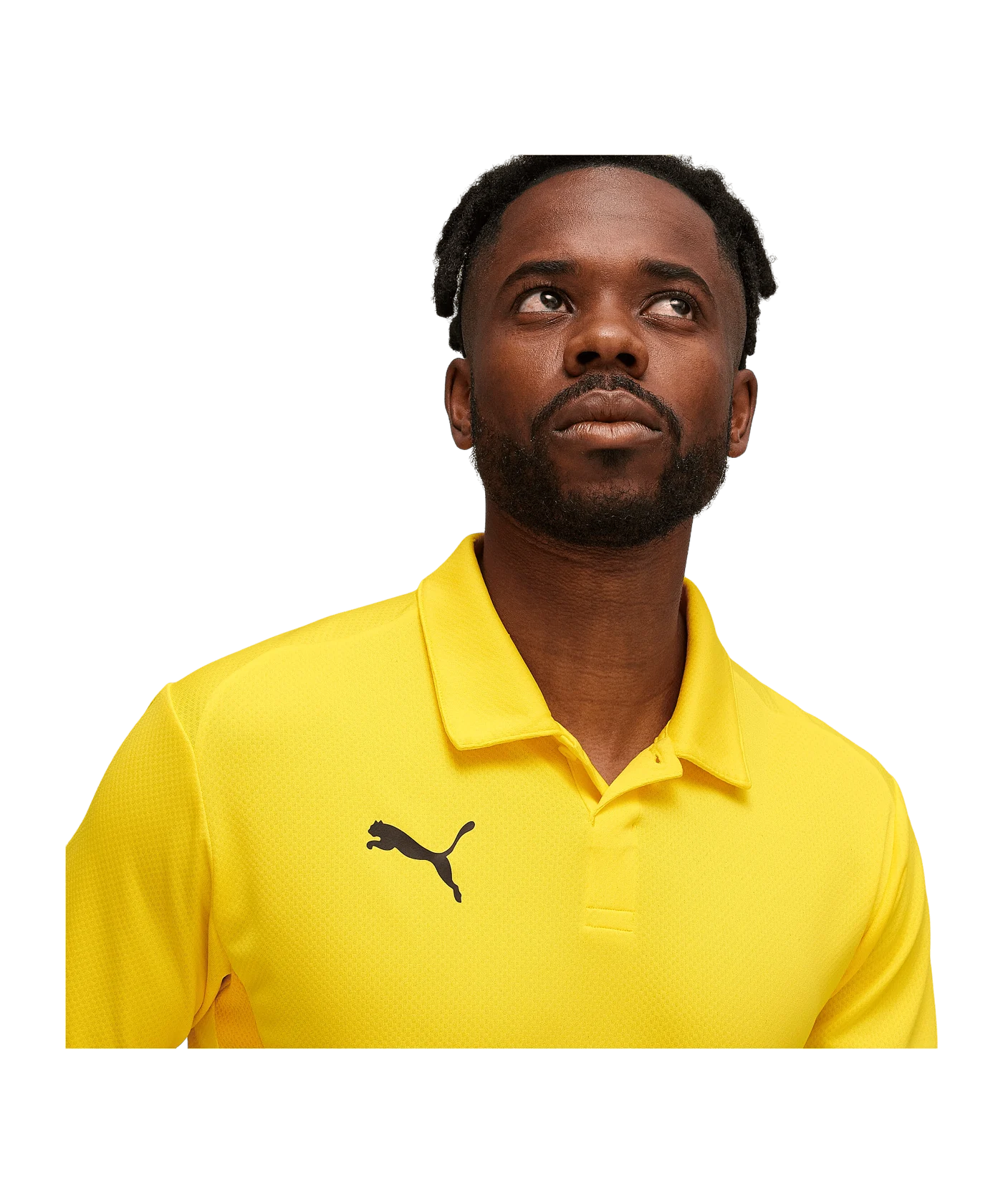 PUMA teamGOAL Polo Gelb F07
