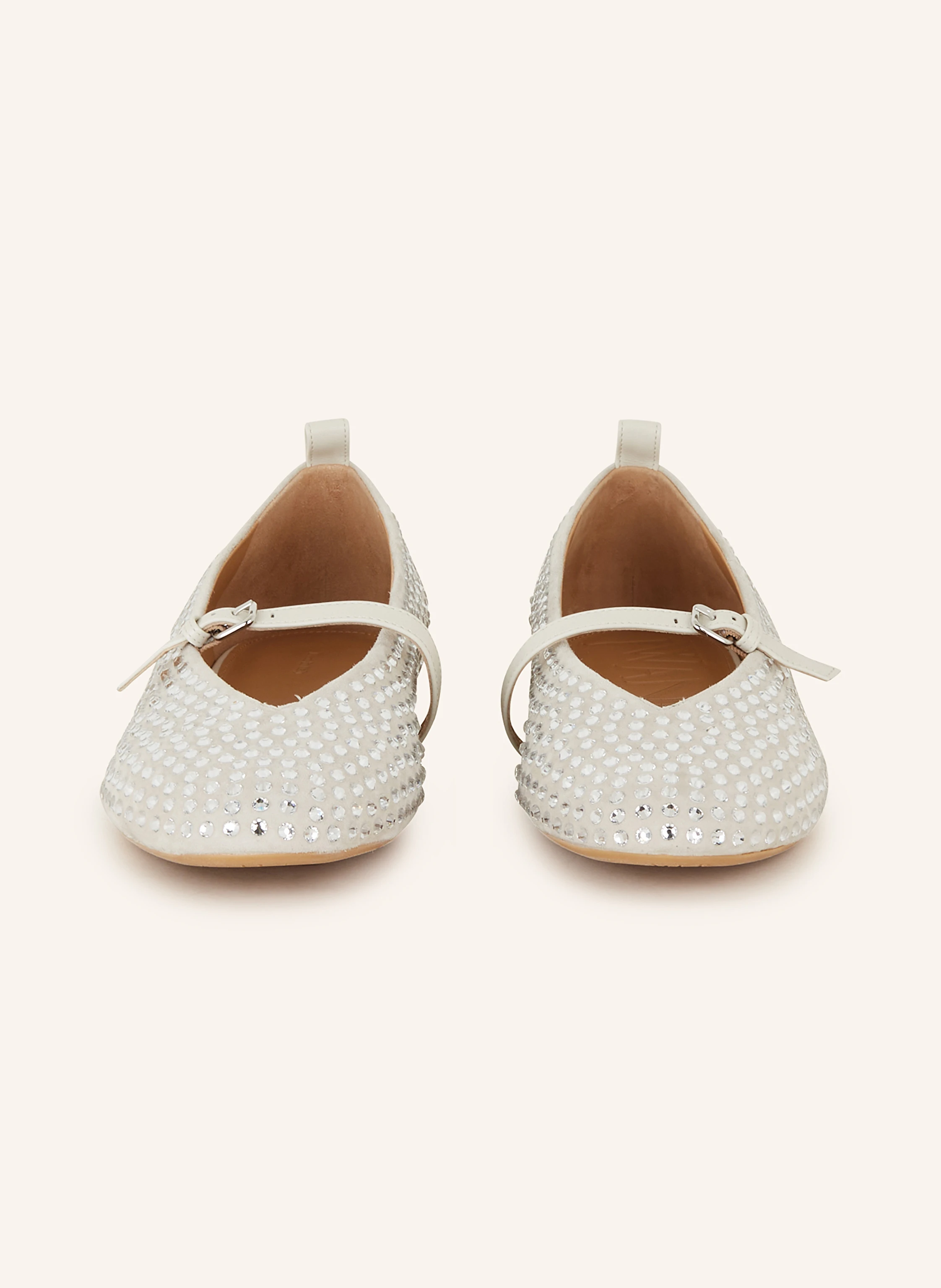 JW ANDERSON Mary-Jane-Ballerinas mit Schmucksteinen