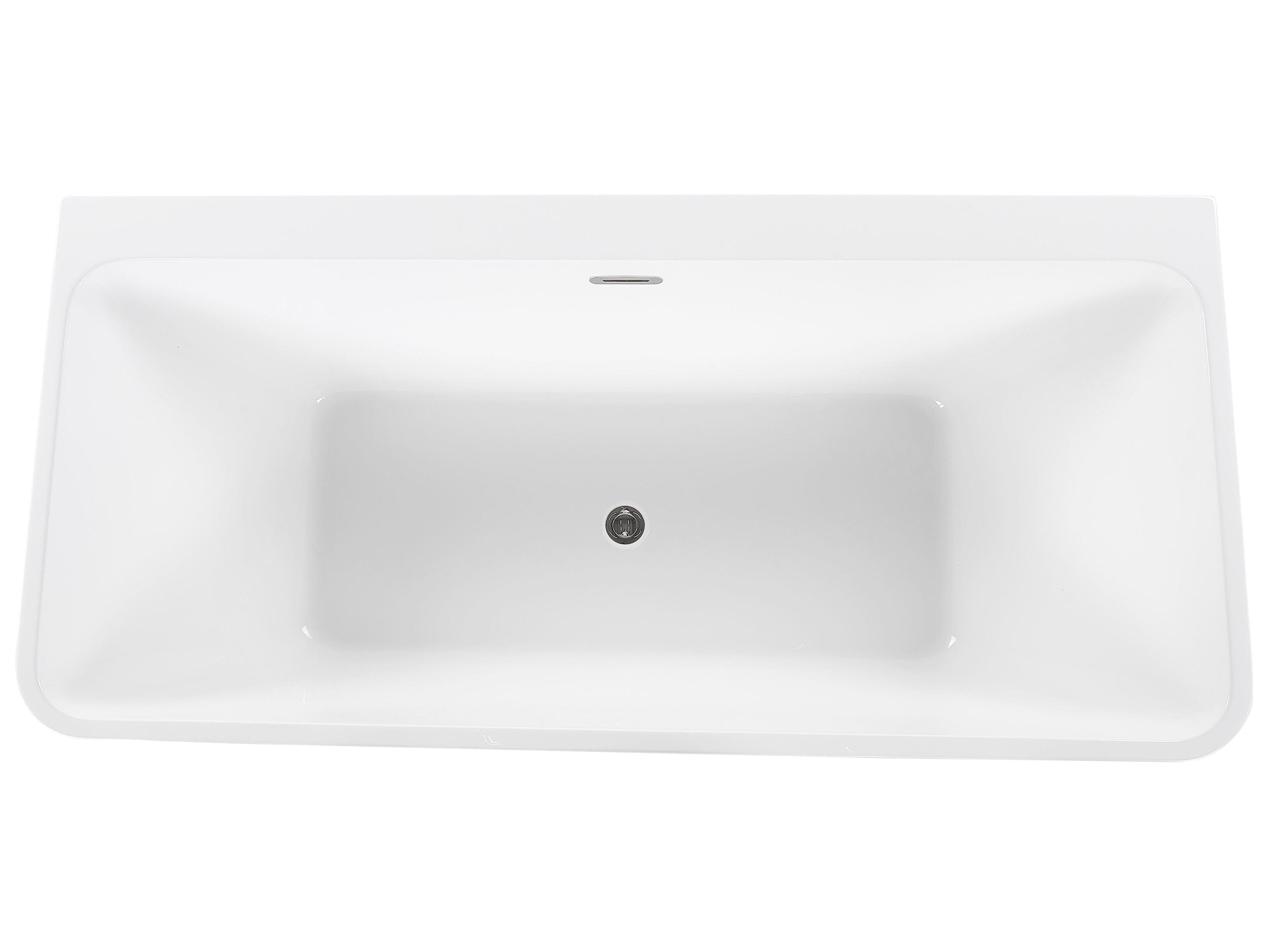Badkuip HASSEL 170 x 80 cm Zwart