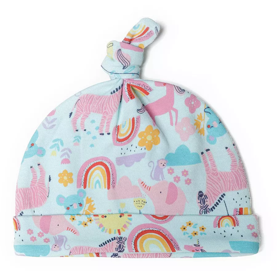 MINOTI Babyset 4-tlg. AquamarinHellrosa