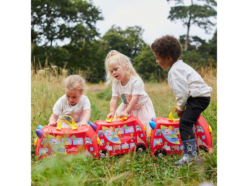 Trunki Reisetrolley Peppa Pig Party Bus Reisekoffer für Kinder
