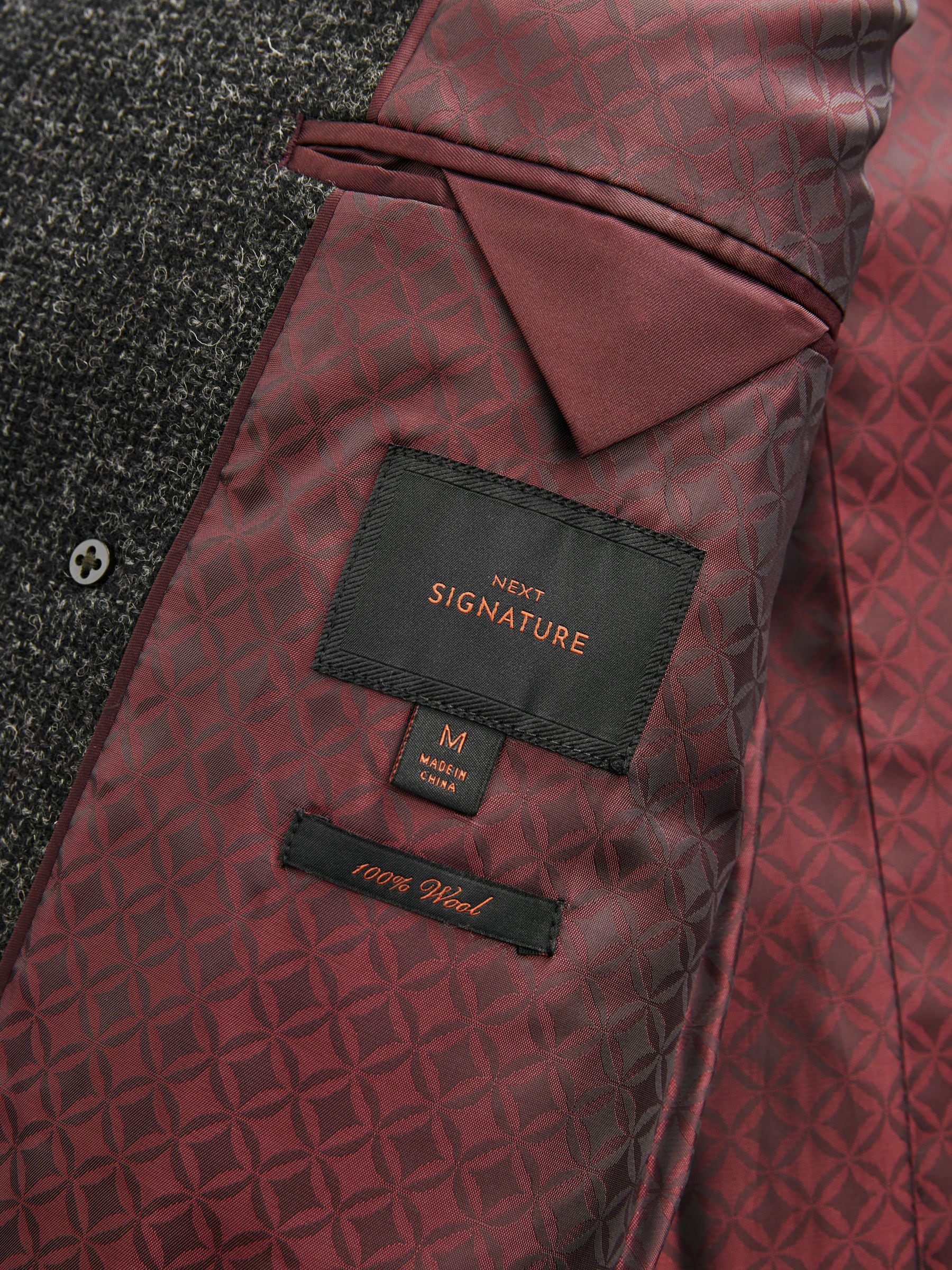 Antraciet - Signature 100% wollen marinejas