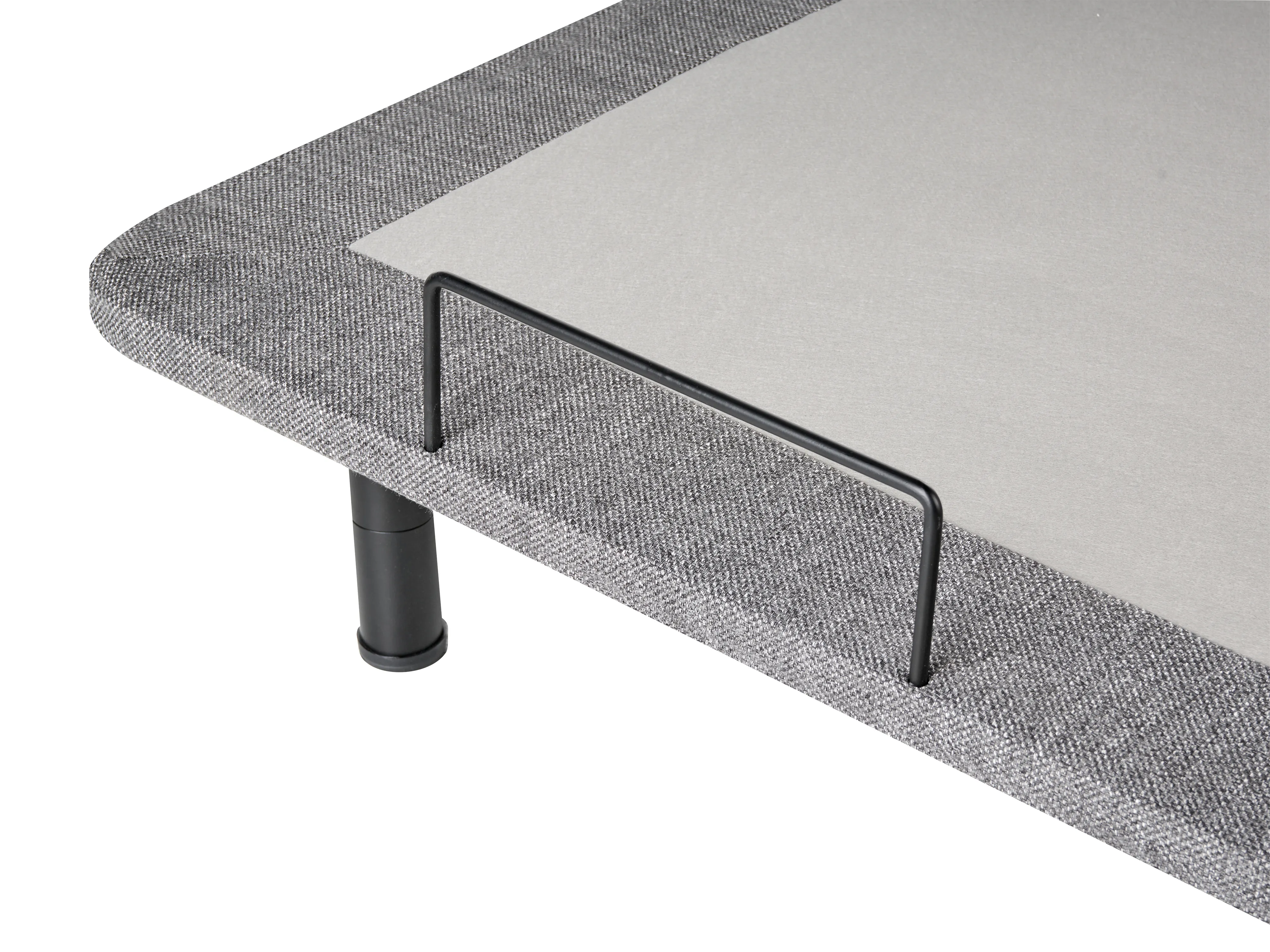 Elektrisch verstelbaar bedframe BRUNOY 90 x 200 cm Grijs