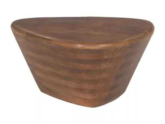 Table basse petit modèle en bois massif collection BALI - Style ethnique et design