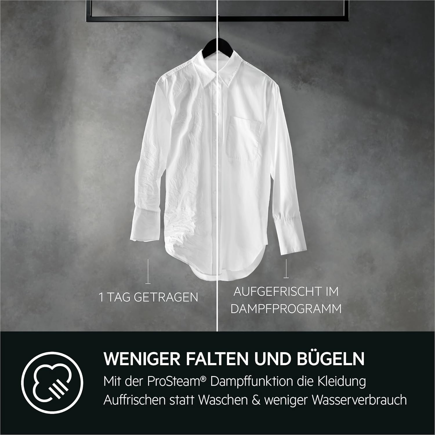 AEG Waschmaschine Toplader, 40 cm, 7 kg, Serie 8000 PowerCare - Faserschonend Sauber in nur 59Min. bei 30 °C, Dampf-Programm – Weniger Bügeln, Mengenautomatik, Nachlegefunktion, 1300 U/min, LTR8A80370