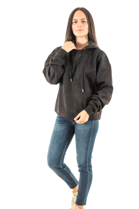 sweat guess jeans zorina jblk jet black a996