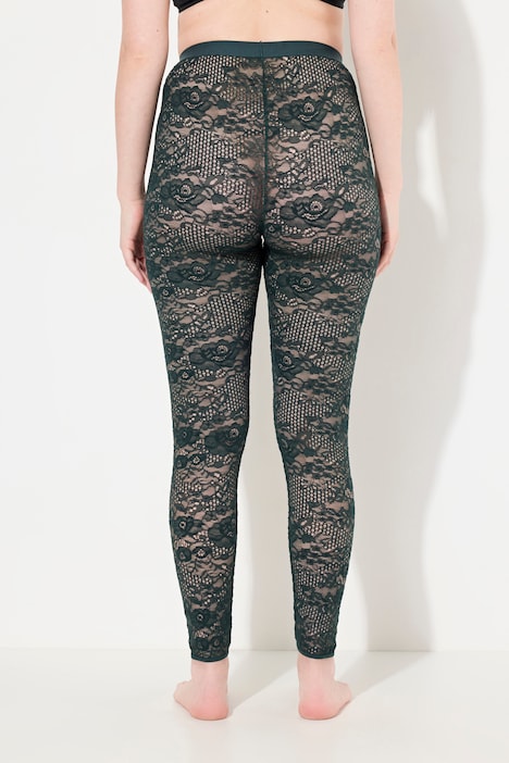 Strumpf-Leggings, Spitze
