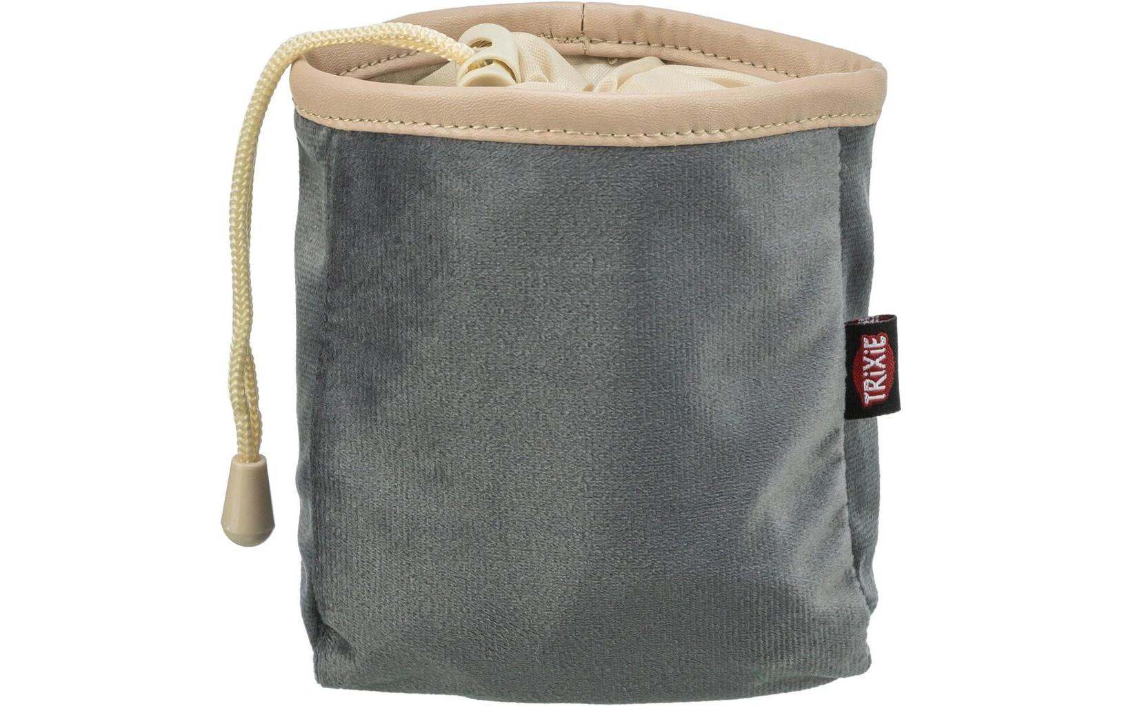 Snack-Tasche, Velours GrauGassi-Zubehör