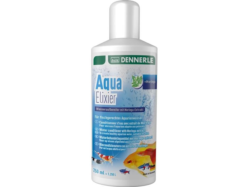 Dennerle Wasseraufbereiter Aqua Elixier, 250 ml Wasseraufbereiter für Süsswasser-Aquarien