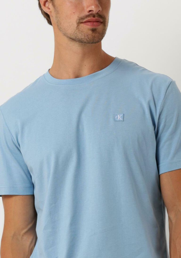 CALVIN KLEIN groene calvin klein t-shirt ck embro badge tee