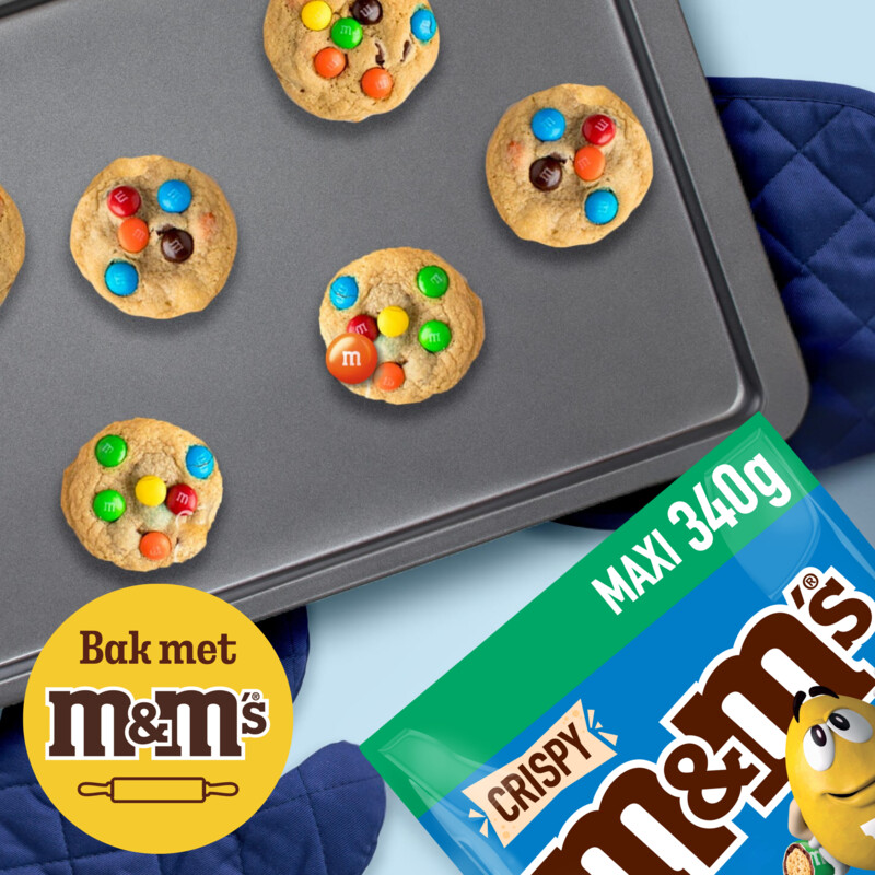 M&M'S Crispy melkchocolade maxi