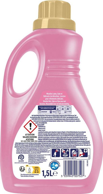 Woolite Delicate Wasmiddel - 25 Wasbeurten - 1,5L