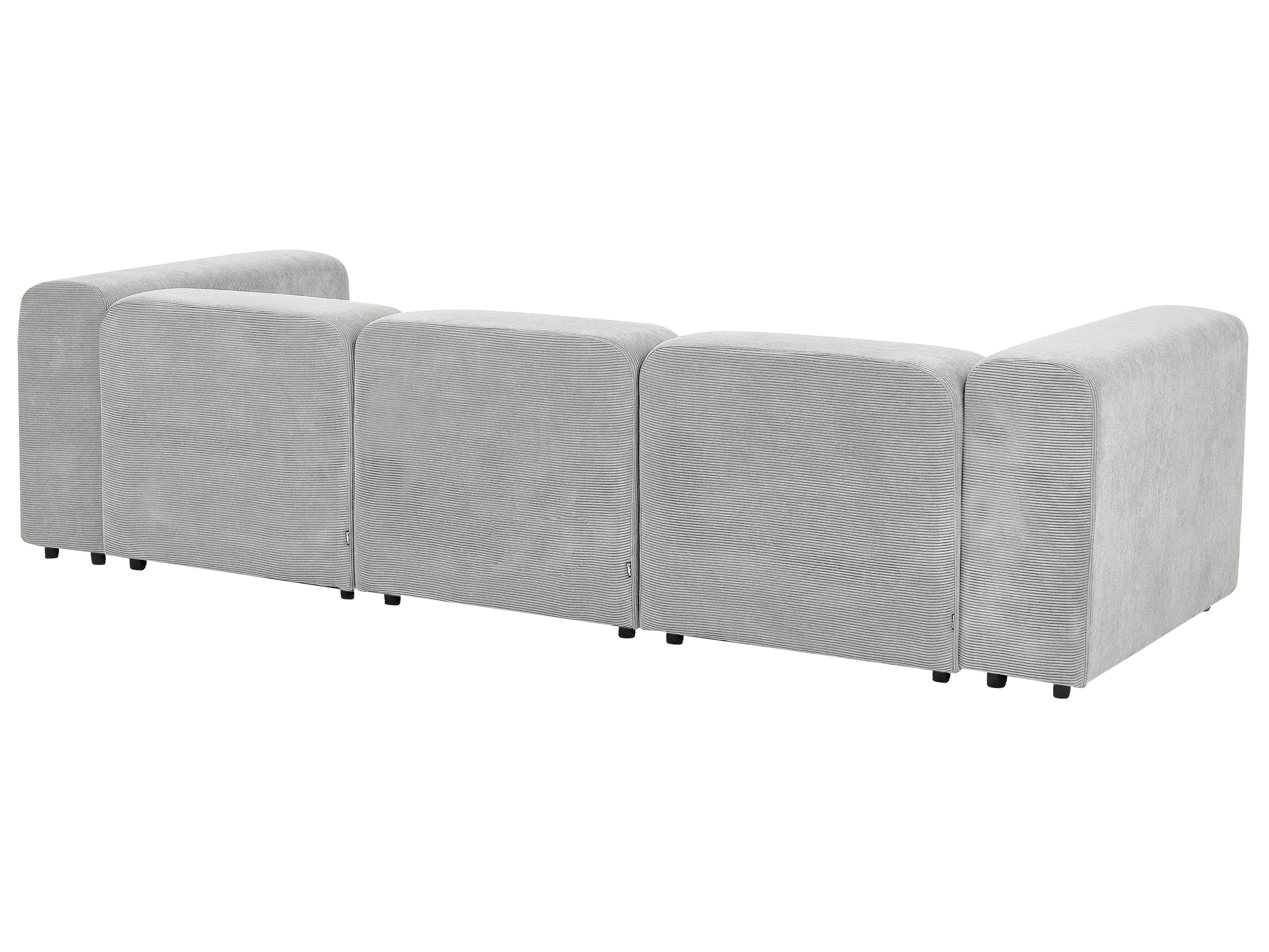 Modulaire bank 3-zits FALSTERBO Corduroy Grijs