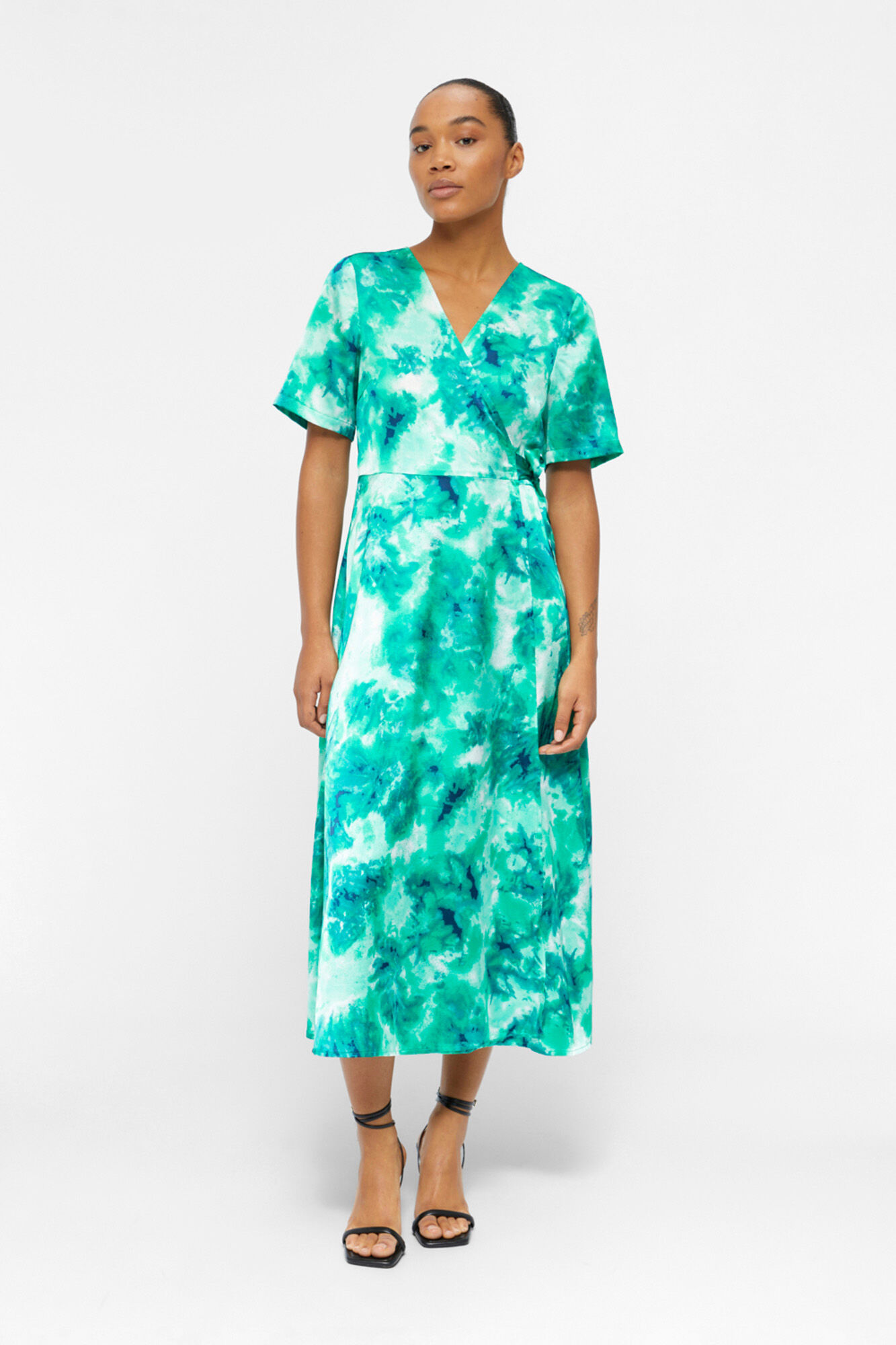 Vestido envelope - Verde