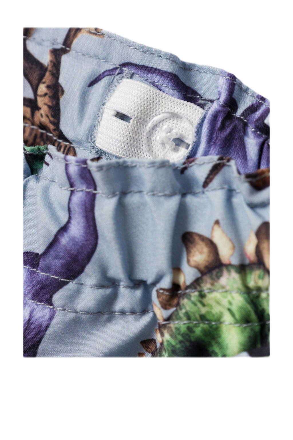 Gaaf zwembroekje voor jouw binkie!zwemshort NMMZIMON met all over print lichtblauw/multicolor