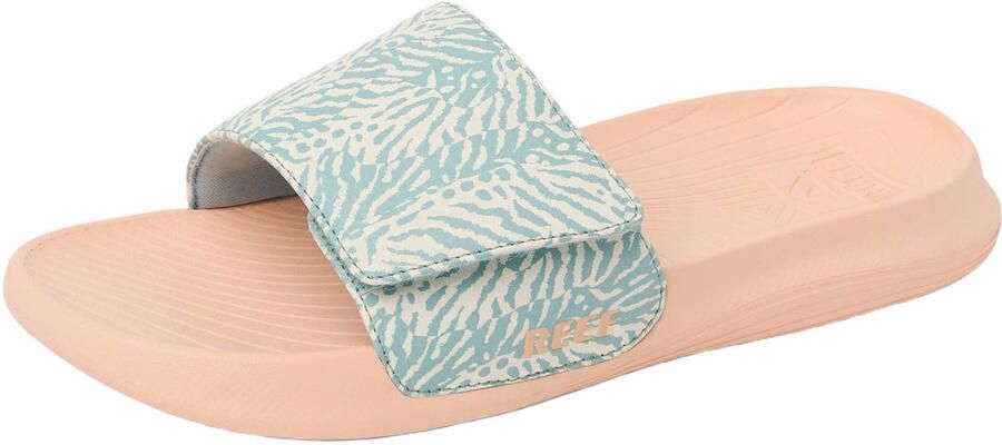Reef badslippers blauw koraal