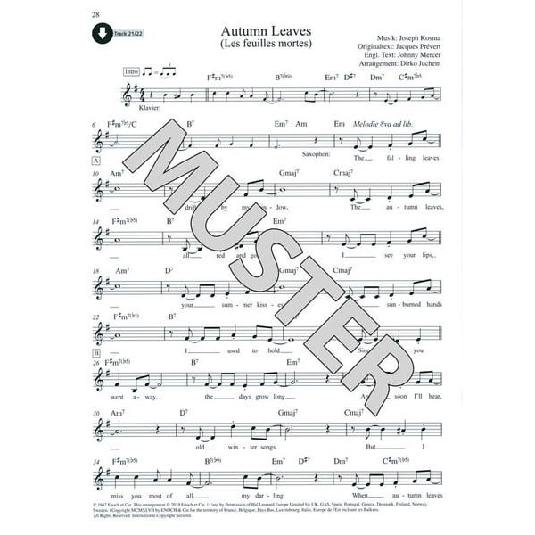Schott Saxophone Lounge Best Of A-Sax