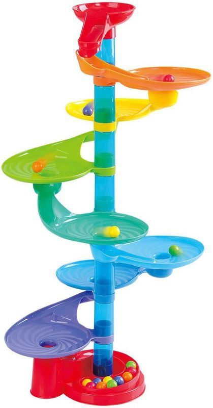 Play - Knikkerbaan - Speelgoed - Ronde Platformen - 31dlg.