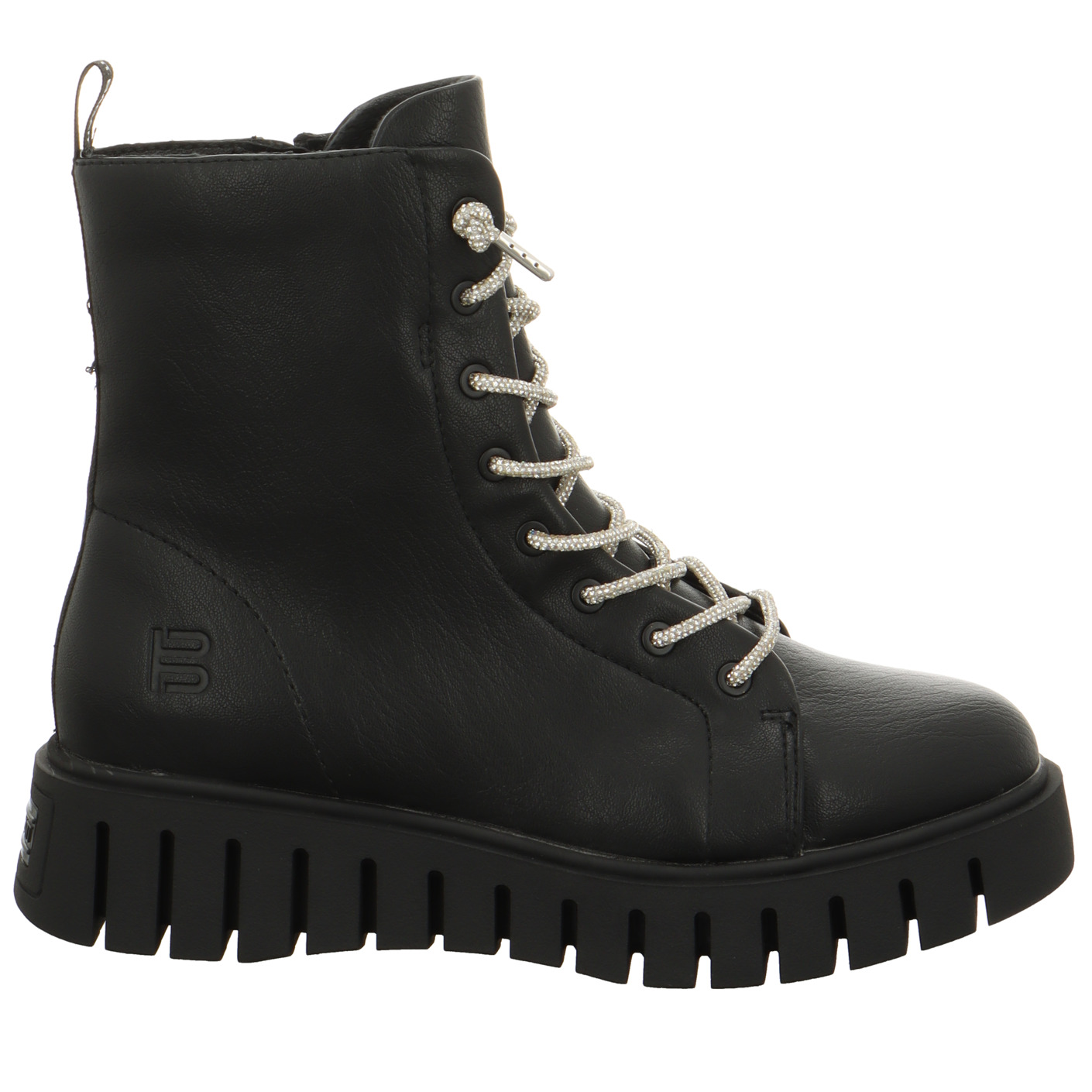 Schnürboots schwarz