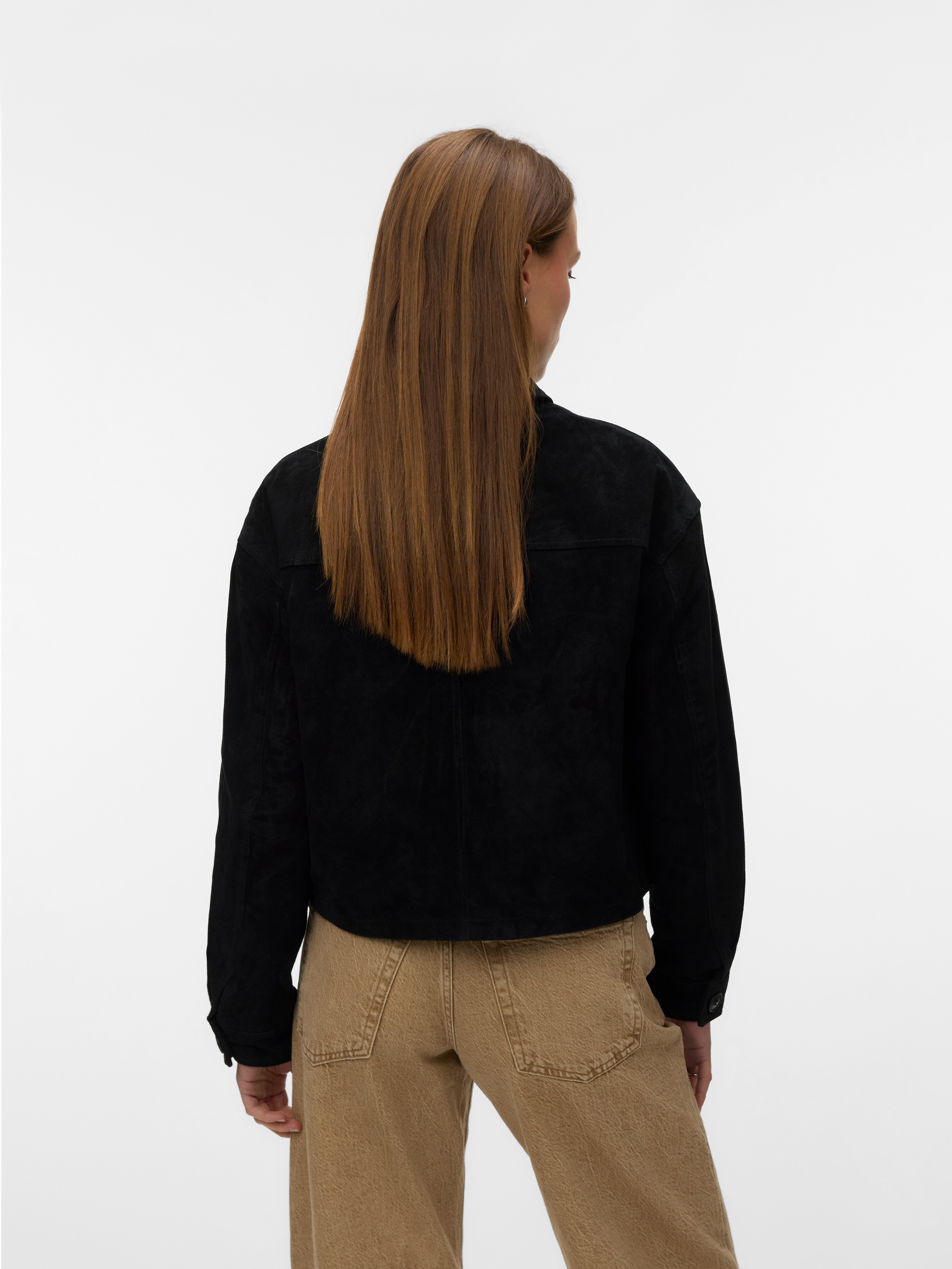 VMROYCESTINE Suede Jas