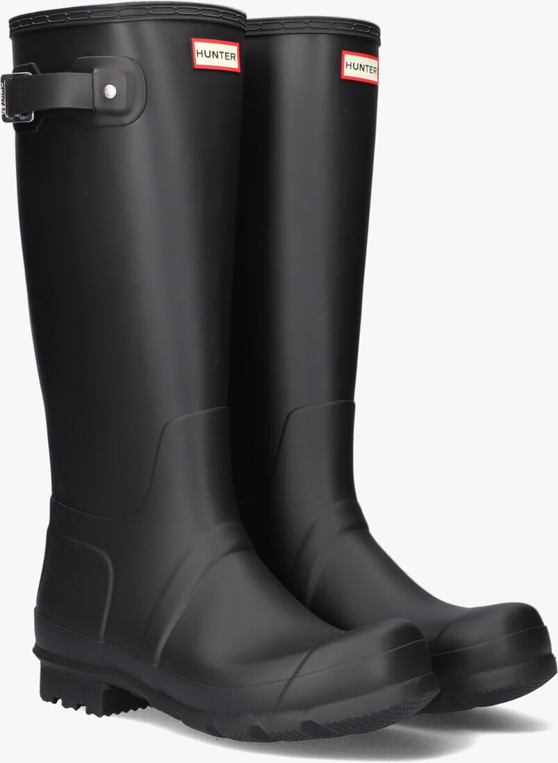 zwarte hunter regenlaarzen mens original tall