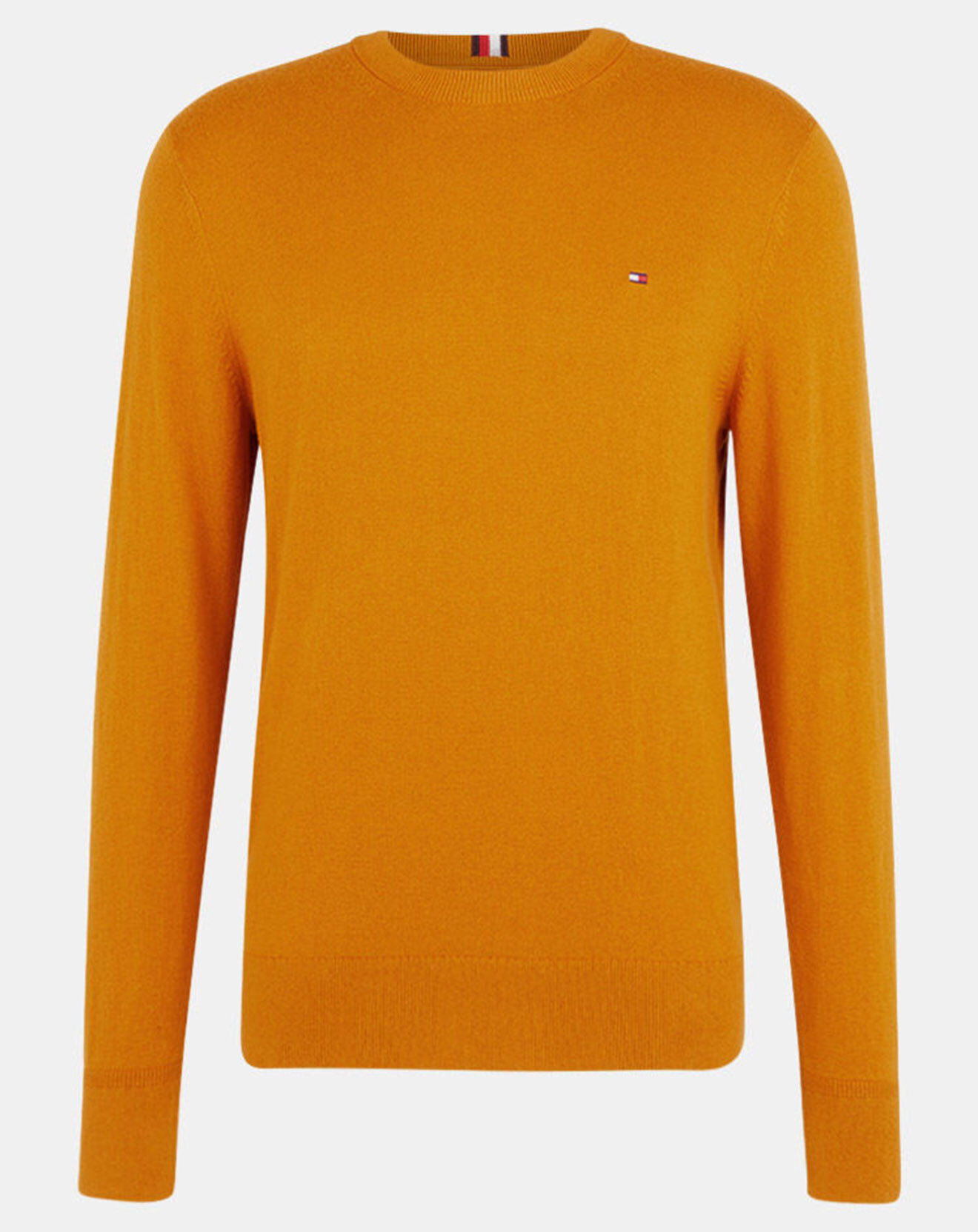 Tommy Hilfiger Pull en Cachemire mélangé Pima  jaune foncé