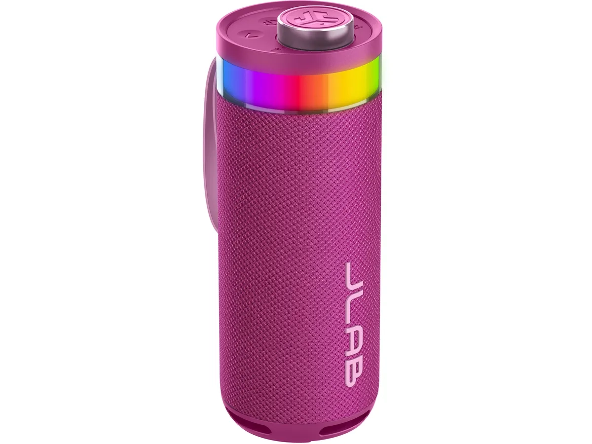 GO Party Wireless Bluetooth Lautsprecher mit RGB Beleuchtung und IPX6 (IEUSBGORMUL82) - Mulberry