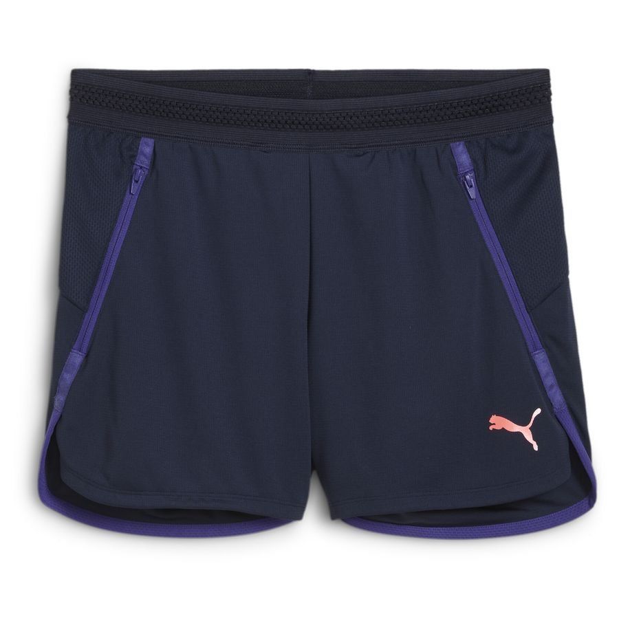 PUMA Short d'Entraînement IndividualBlaze - Club Navy/Lapis Lazuli Femme