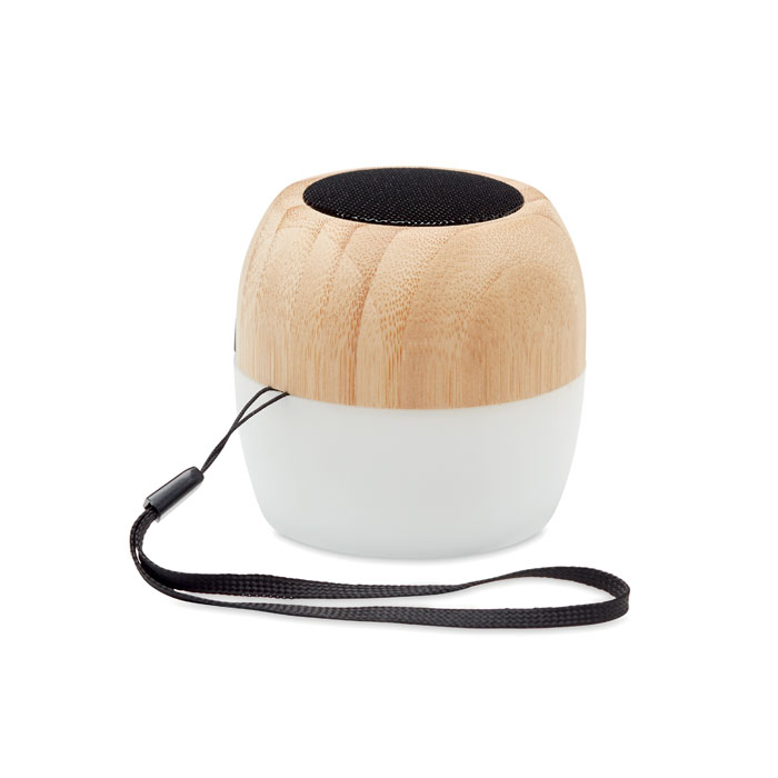 GiftRetail MO6385 - CLEVELAND Haut-parleur sans fil en bambou