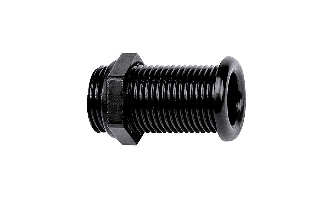 Lænsegennemføring hvid,l-155mm udvendig Ø: 39mm ind. Ø: 25mm