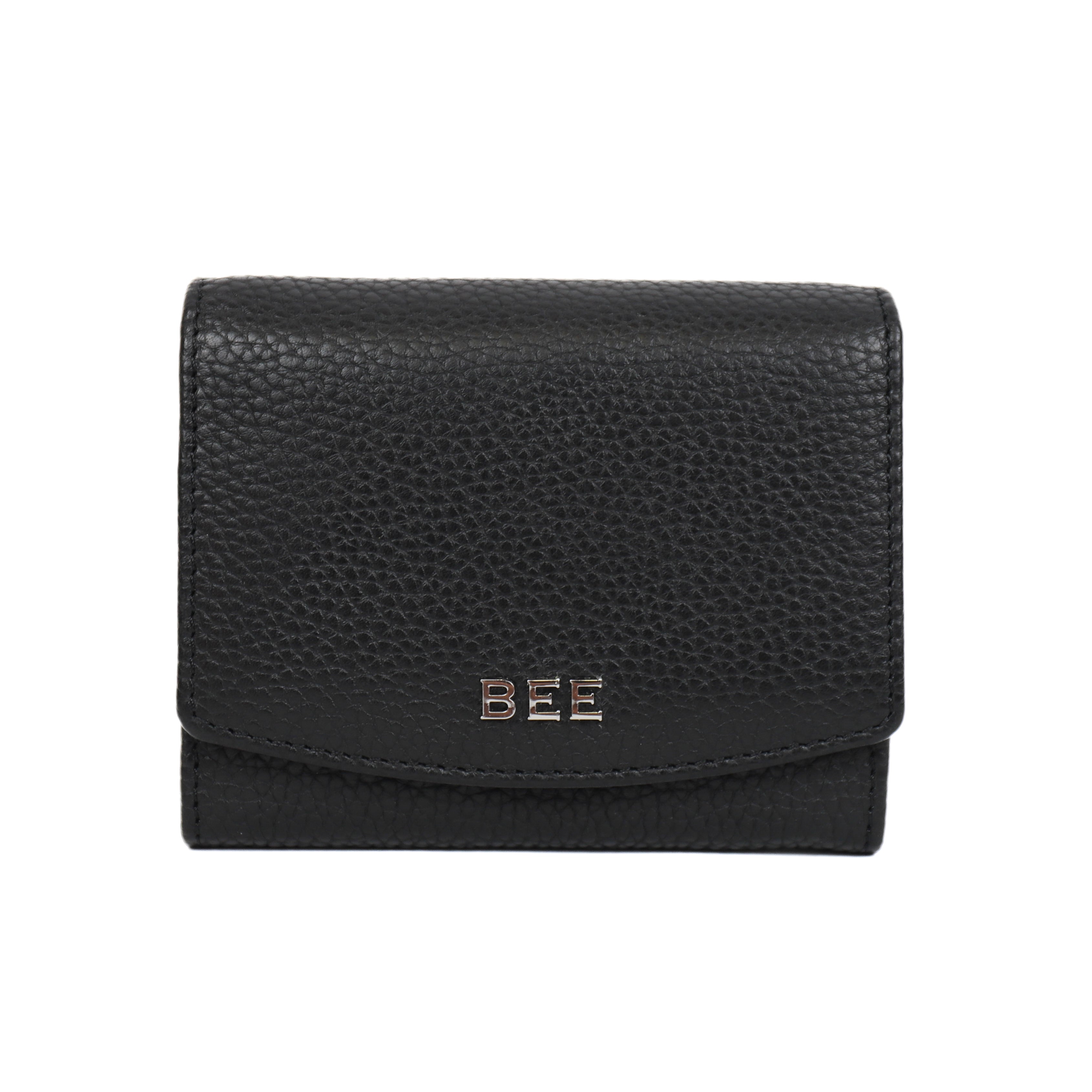 Overslag portemonnee 'Rosy' Black Black